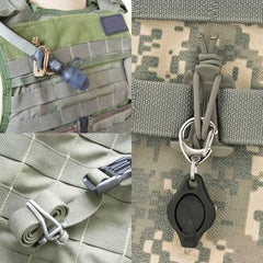 Nylon Carabiner Clips Outdoor Backpack Hangers