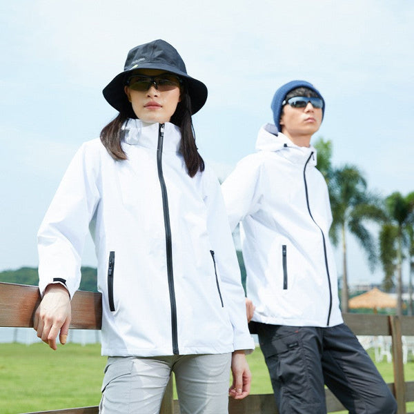 Single Layer Waterproof Windproof Outdoor Sports Shell Jacket