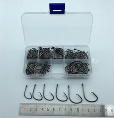 120 Piece Mixed Size Octopus Fishing Hooks