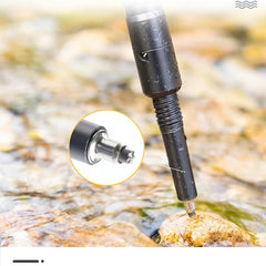 Folding Telescopic Outdoor Hiking Walking Support Stick