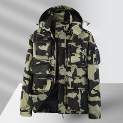 Men's Multi Pocket Waterproof Outdoor Leisure Jacket