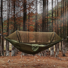 Automatic Quick Opening Mosquito Net Camping Hammock