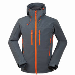 Men's Outdoor Mountaineering Camping Soft Shell Sports Jacket