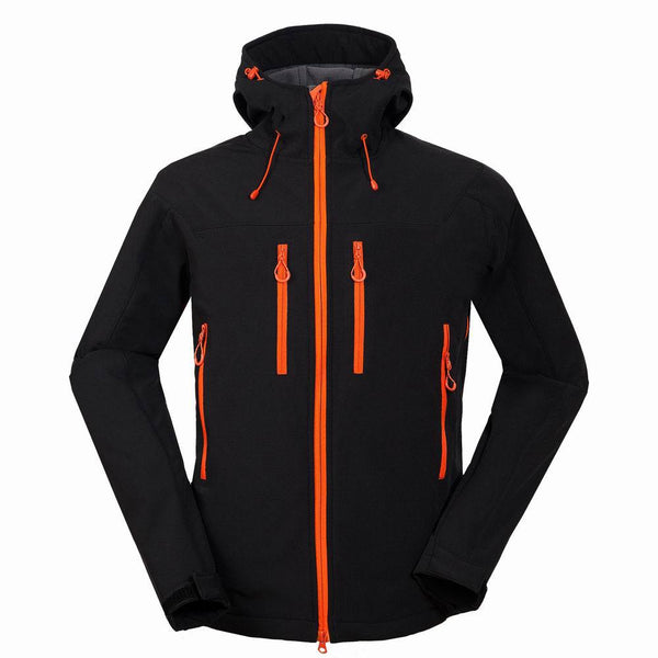Men's Outdoor Mountaineering Camping Soft Shell Sports Jacket