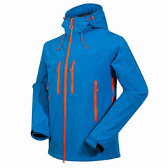 Men's Outdoor Mountaineering Camping Soft Shell Sports Jacket