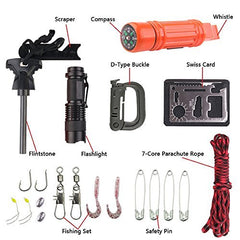 Outdoor Travel SOS Adventure Survival Tool Kit Set