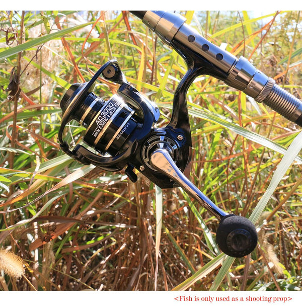 13 Plus 1BB Metal Spool Spinning Fishing Reel
