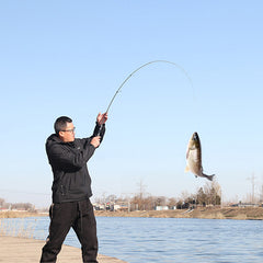Portable Carbon Fiber Telescopic Fishing Rod