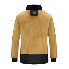 Men's Fleece Lined Thick Waterproof Winter Jacket