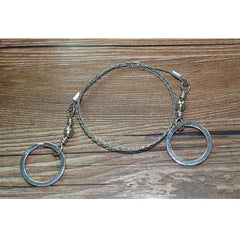 Hand Chain Saw Steel Wire Camping Survival Saw
