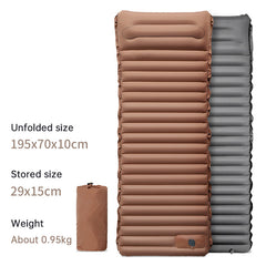 Ultralight Thick Self Inflating Camping Sleeping Pad