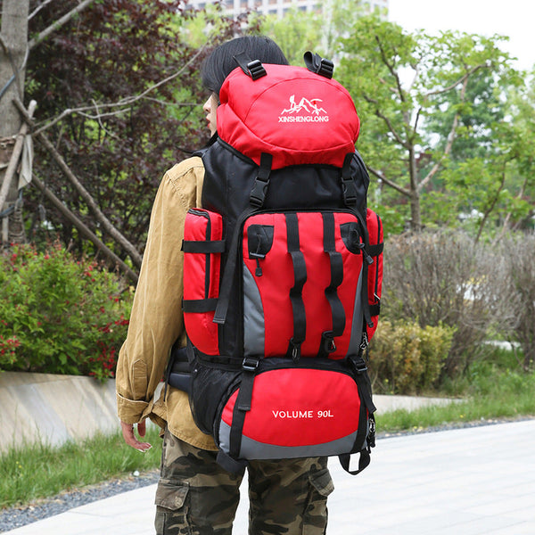 Men's Outdoor Hiking Backpack for Travel Camping