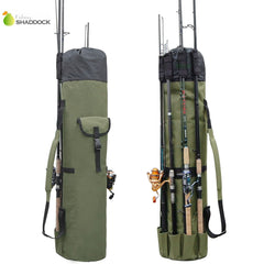 Portable Nylon Fishing Rod Tackle Storage Bag
