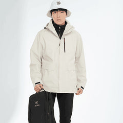 Men's Warm Waterproof Outdoor Mountaineering Assault Jacket