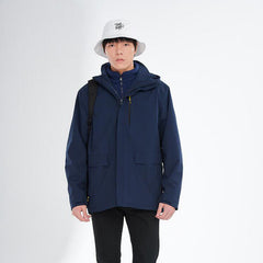 Men's Warm Waterproof Outdoor Mountaineering Assault Jacket