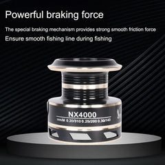Universal All Metal Spinning Fishing Reel
