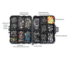 160 Piece Fishing Accessories Tackle Box Kit