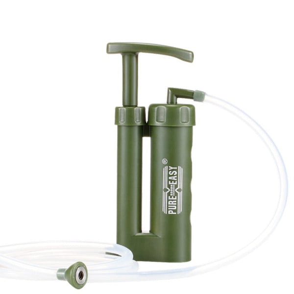 Portable Outdoor Water Purifier Camping Pump Filter