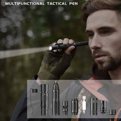Multifunctional Tactical Pen Flashlight EDC Outdoor Tool