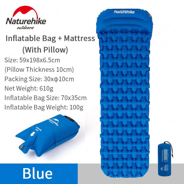 Ultralight Inflatable Camping Sleeping Picnic Mat