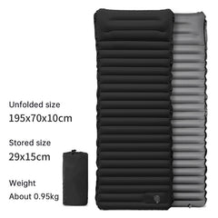 Ultralight Thick Self Inflating Camping Sleeping Pad