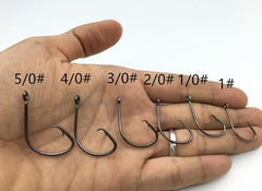 120 Piece Mixed Size Octopus Fishing Hooks