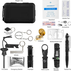Outdoor Travel Emergency Survival Kit Mini Tools