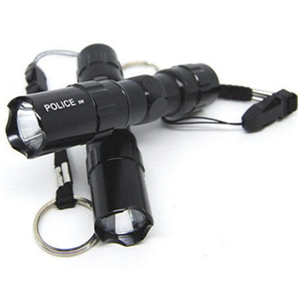 Mini Waterproof Zoomable LED Flashlight Outdoor Torch