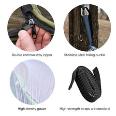 Automatic Quick Opening Mosquito Net Camping Hammock