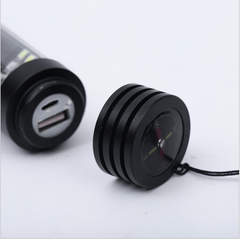 Solar Powered LED Flashlight Emergency Safety Tool
