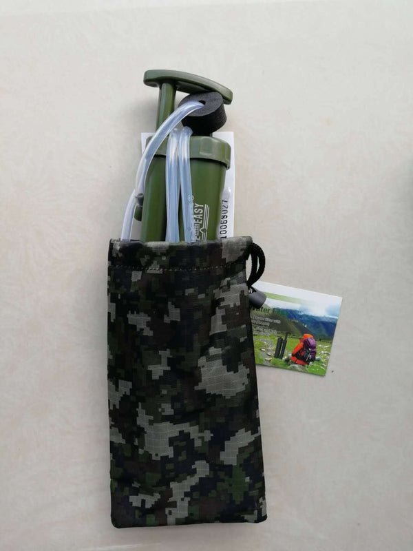 Portable Outdoor Water Purifier Camping Pump Filter