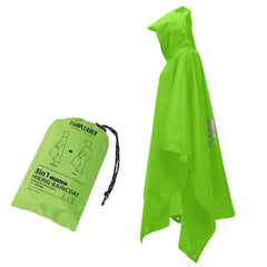 3 In 1 Waterproof Rain Poncho Outdoor Motorcycle Hiking