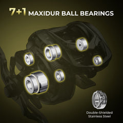 Spartacus Defender Baitcaster Rod Reel Combo