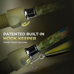 Spartacus Defender Baitcaster Rod Reel Combo
