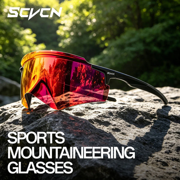 Photochromic UV400 Hydrophobic Sports Cycling Sunglasses