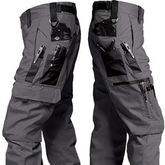 Men's Waterproof Multi Pocket Tactical Cargo Pants