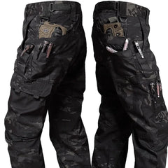 Men's Waterproof Multi Pocket Tactical Cargo Pants