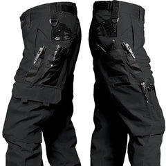 Men's Waterproof Multi Pocket Tactical Cargo Pants