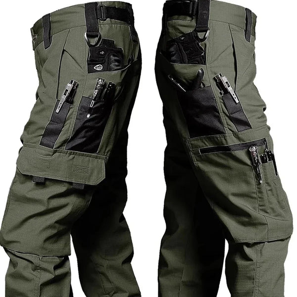 Men's Waterproof Multi Pocket Tactical Cargo Pants