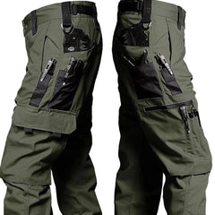 Men's Waterproof Multi Pocket Tactical Cargo Pants