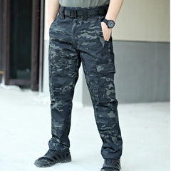 Men's Waterproof Multi Pocket Tactical Cargo Pants