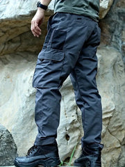 Men's Waterproof Multi Pocket Tactical Cargo Pants