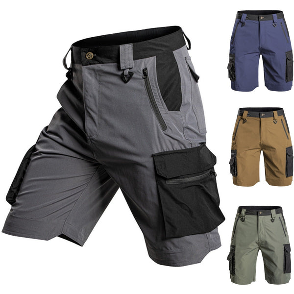 Men's Waterproof Tactical Multi Pocket Outdoor Shorts