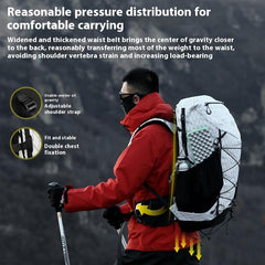 Large Capacity Waterproof Mountaineering Camping Backpack
