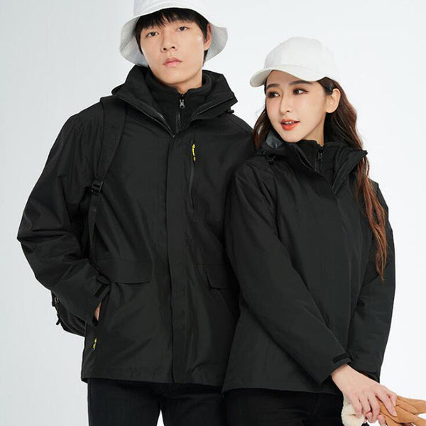 Men's Warm Waterproof Outdoor Mountaineering Assault Jacket