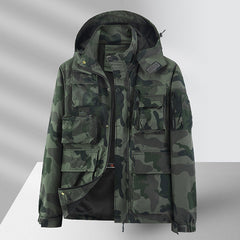 Men's Multi Pocket Waterproof Outdoor Leisure Jacket