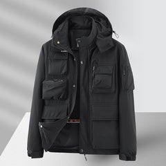 Men's Multi Pocket Waterproof Outdoor Leisure Jacket