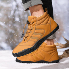 Unisex Warm High Top Wool Lined Hiking Boots