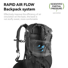 35L Lightweight Waterproof Outdoor Hiking Backpack
