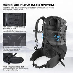 35L Lightweight Waterproof Outdoor Hiking Backpack